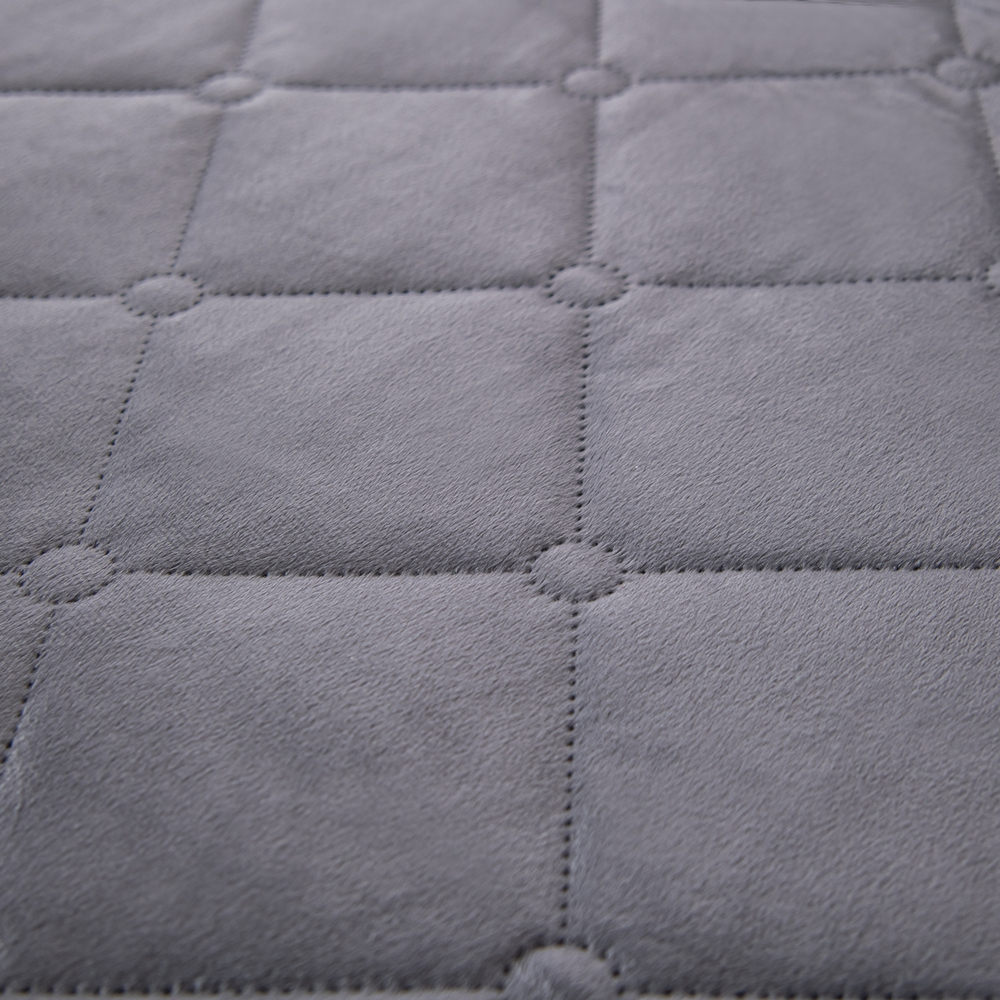 Велюровое покрывало ромб OVF036