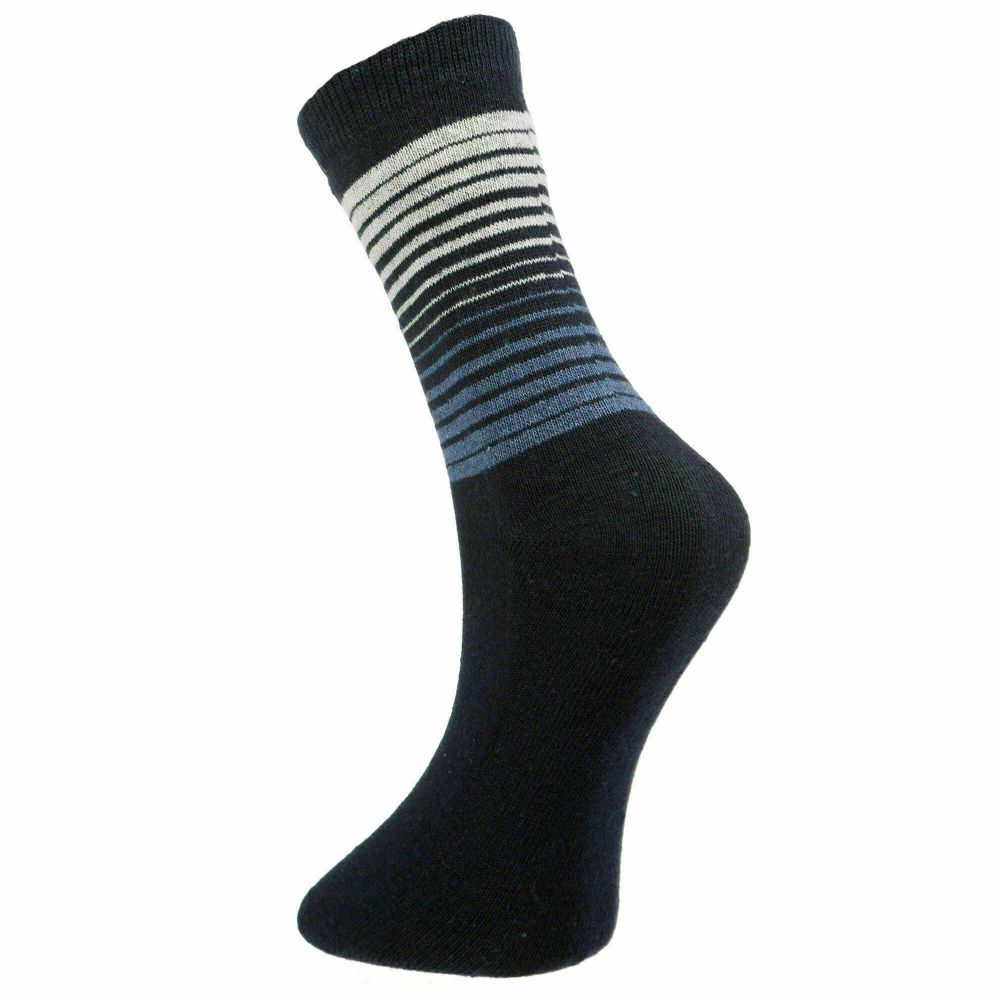 Мужские носки темно-синие ROMEO ROSSI с шерстью 8042-9