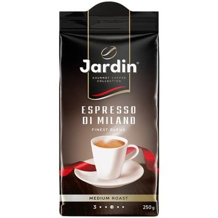 Кофе молотый Jardin Espresso di Milano средняя обжарка, 250 г (Жардин)