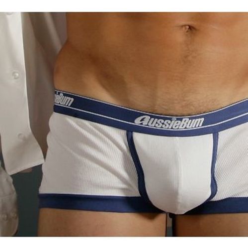 Мужские трусы хипсы белые Aussiebum Patriot Hip White