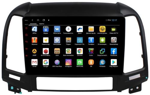 Магнитола для Hyundai Santa Fe 2006-2012 - Parafar PF208XHD на Android 13, CarPlay, 4G SIM-слот