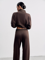 Брюки WEEKEND, шоколадный