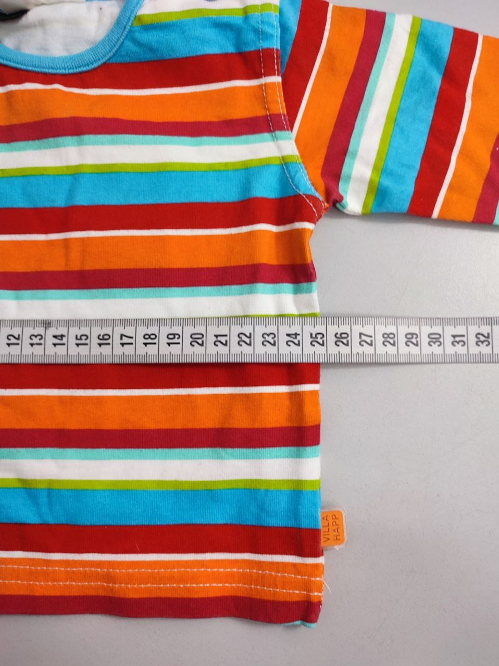 Футболка Villa Happ полосатая на 3 месяца