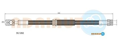 ADRIAUTO - 551262-ADR - Brake Hose