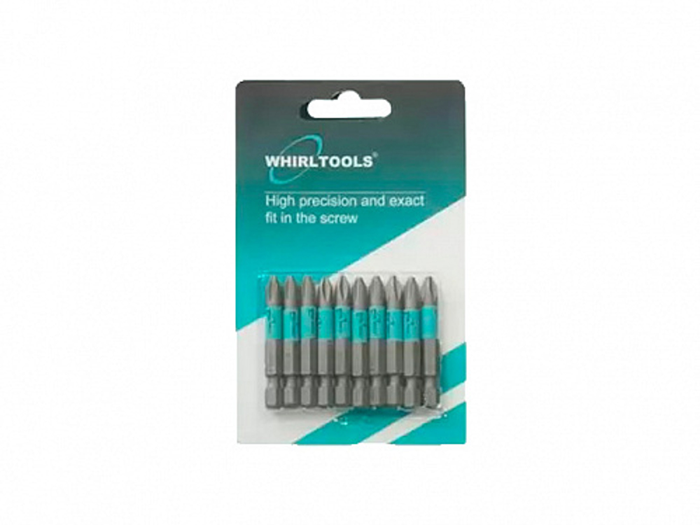 Насадка для самореза 8660 WHIRTOOLS PH3 25мм (10шт) WHIRLTOOLS