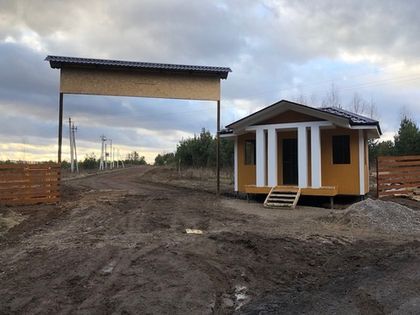 Фотоотчет о строительстве въездной группы «Усадьбы Романово»