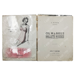 S. Hurok presents Col. W. de Basil’s Ballets Russes October – April 1937–1938. Русский балет 5 сезон