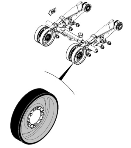 Направляющее колесо (ленивец) для Challenger