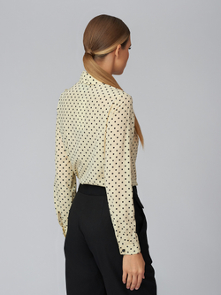 Блуза в горох