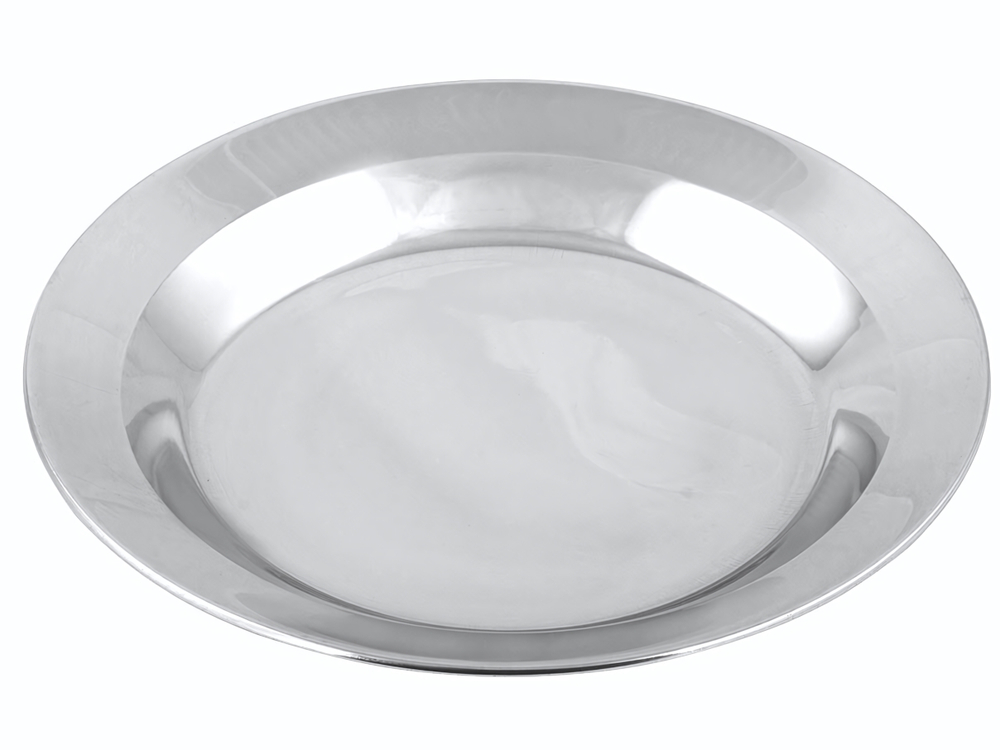 Тарелка 22см нерж 330мл HE2419-22