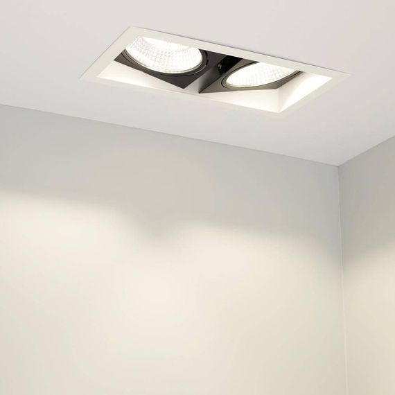 Встраиваемый светодиодный светильник Arlight CL-Kardan-S283x152-2x25W Day4000 027924