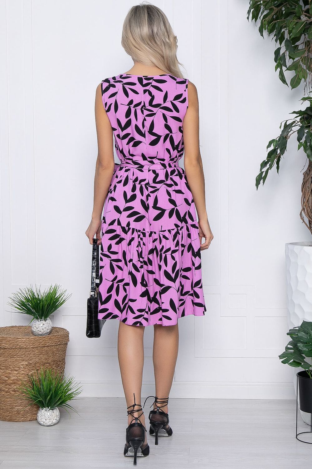 Платье Твой образ (розовое) П10782 LT Collection (Акция)