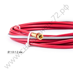 Канал 1,0-1,2мм сталь красный, 4м (124.0031/GM0511, RF-26, пр-во FoxWeld/КНР)