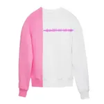 Толстовка Выжить Бело-Розовая Женская