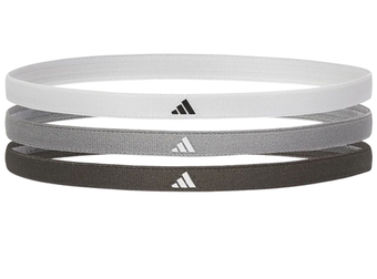 Band Adidas Hairband 3P - black/white/grey