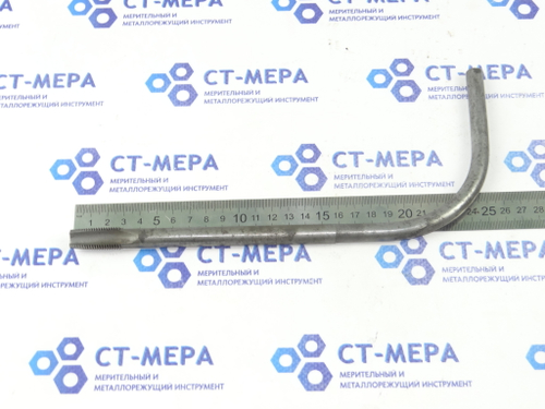 Метчик гаечный М14х1,5 (0037) с изогнутым хвостовиком L=250
