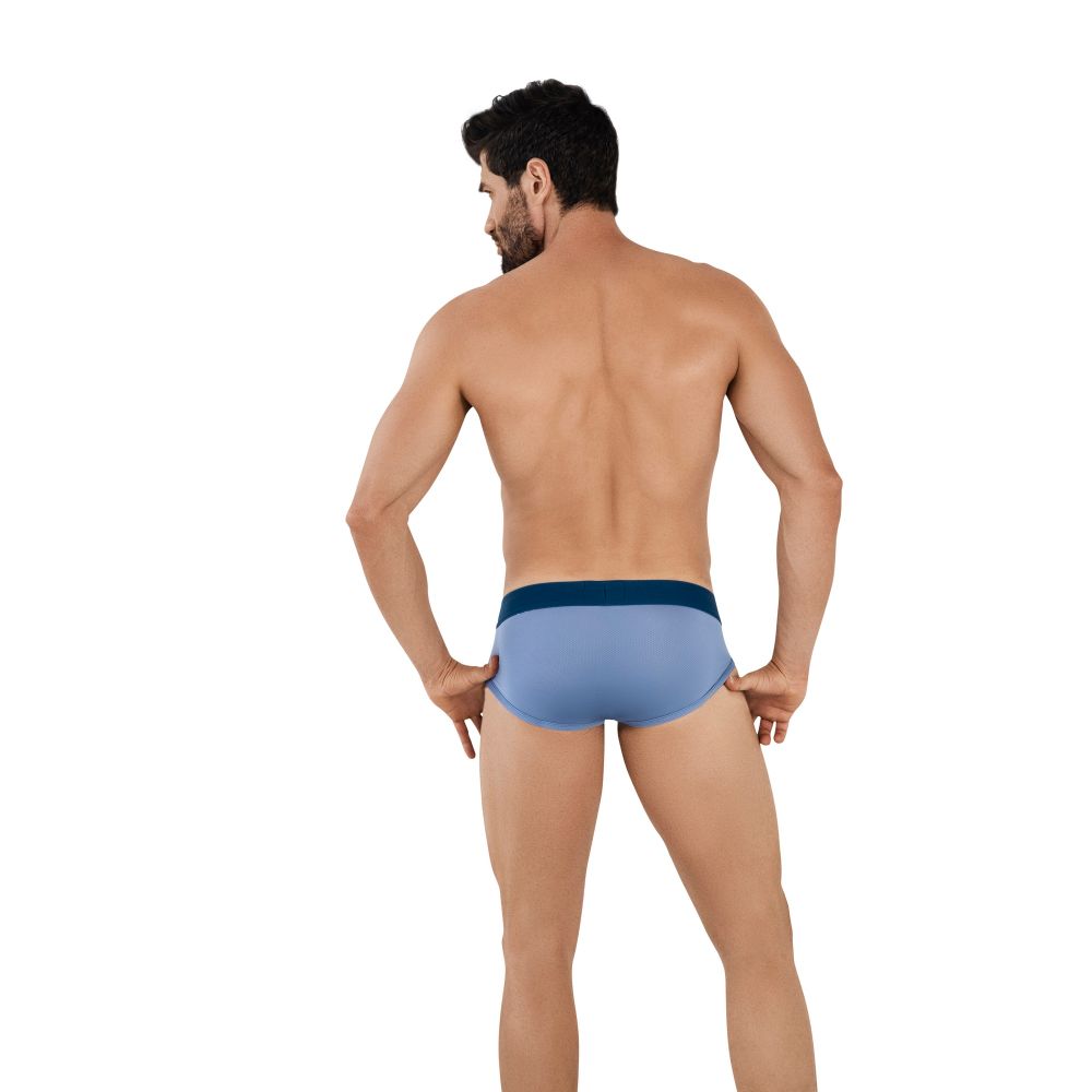 Мужские трусы брифы голубые Clever OBWALDEN BRIEF 103907