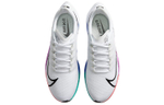 Nike Pegasus 37 marathon training professional fabric shock absorption, non-slip, breathable, low-cut casual running shoes for men and women with the same white rainbow