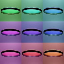 Citilux ENZO CL753511G LED RGB Светильник с пультом Черный + Золото