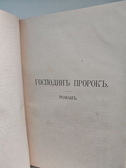 Полное собрание сочинений А. К. Шеллера-Михайлова. Том 12. Блага жизни. Господин пророк
