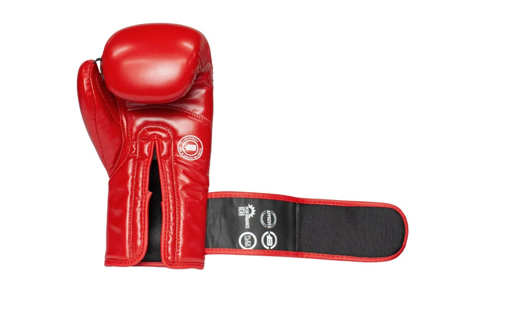 Перчатки боксерские BoyBo TWIN, IKB-42 (одобрено ФБР, ФКР) красный