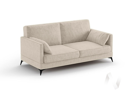 Диван прямой Твист БД (велюр бежевый)