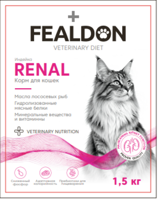 Сухой корм для кошек Fealdon RENAL