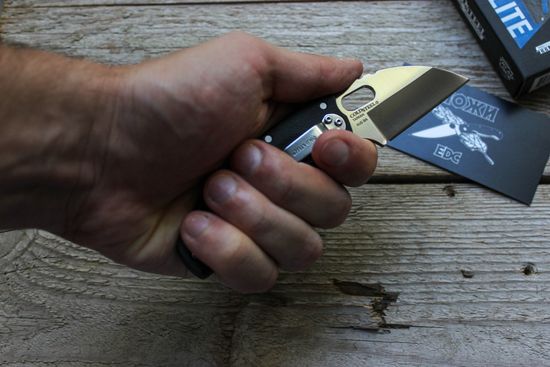 Складной нож Cold Steel 20LT Tuff Lite c клинком из стали AUS-8A, рукоять Grivory (Griv-Ex)