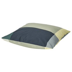 IKEA BRUNKRISSLA  (ИКЕА БРУНКРИССЛА)  -  Наволочка, зеленый/мультиколор, 50x60 см