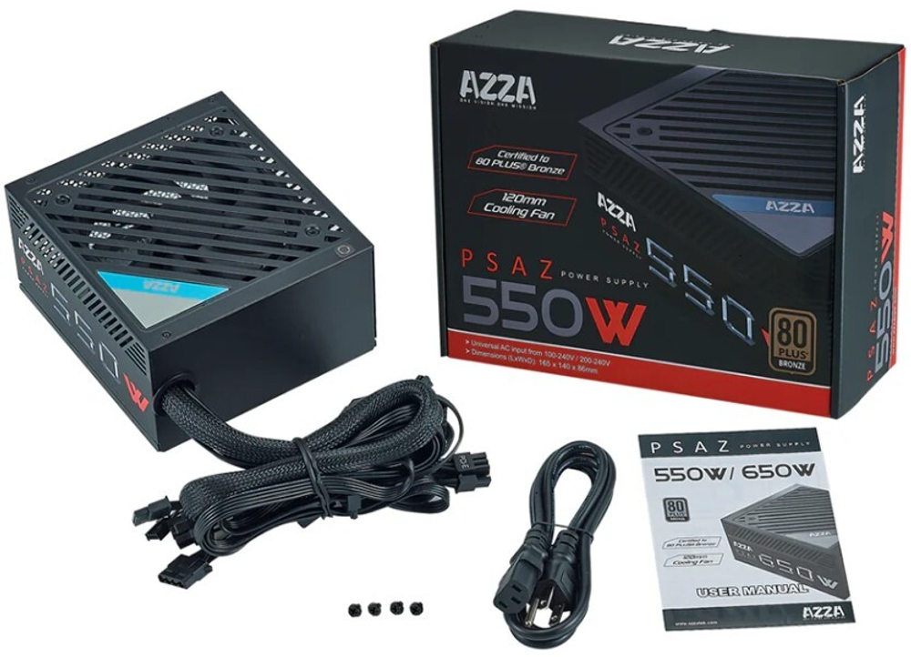 Блок питания  Azza PSAZ-550