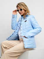 Куртка-рубашка голубой