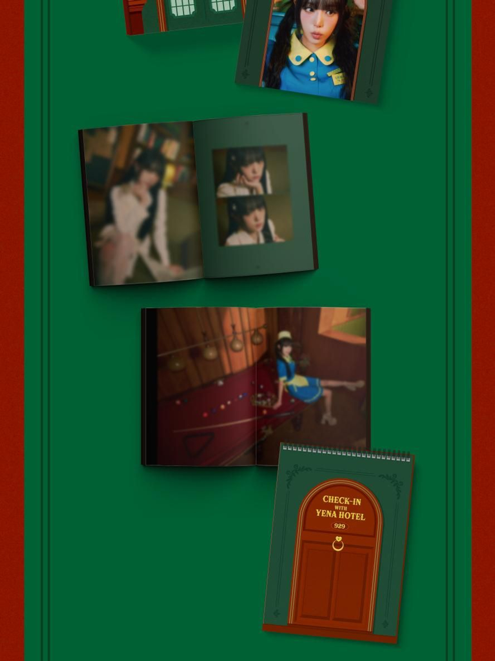 товары YENA - CHECK-IN WITH YENA HOTEL 2025 Season's Greetings