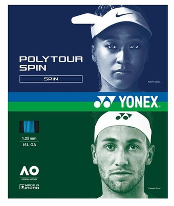 Теннисные струны Yonex Poly Tour Spin (12 m)