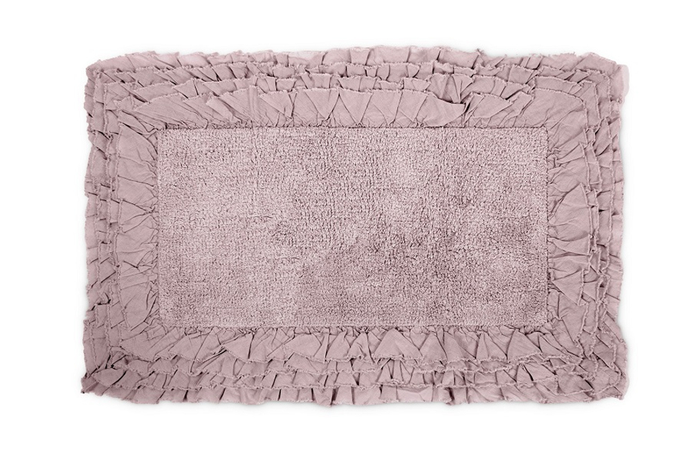 Коврик для ванной Прямоугольный "Лиз" 50х80см, 6 видов, Хлопок