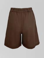 Костюм Agdali brand из шорт и удлиненной жилетки-рубашки с ремнем