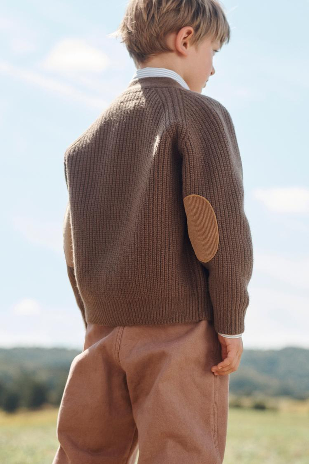 ZARA ВЯЗАНЫЙ КАРДИГАН, ТОФФИ