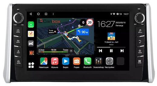 Магнитола для Toyota RAV4 2019+ - Canbox 1097 Android 10, ТОП процессор, CarPlay, 4G SIM-слот