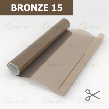 Пленка не зеркальная BRONZE 15 ControlTek, (на отрез)