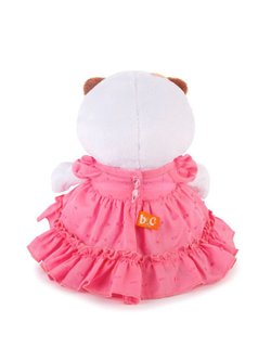 Мягкая игрушка Ли-Ли Baby в платье с вязаным цветочком 20см, в коробке