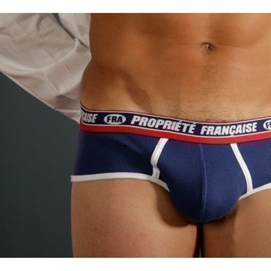 Мужские трусы брифы Aussiebum Patriot Property of France Dark Blue AB00119