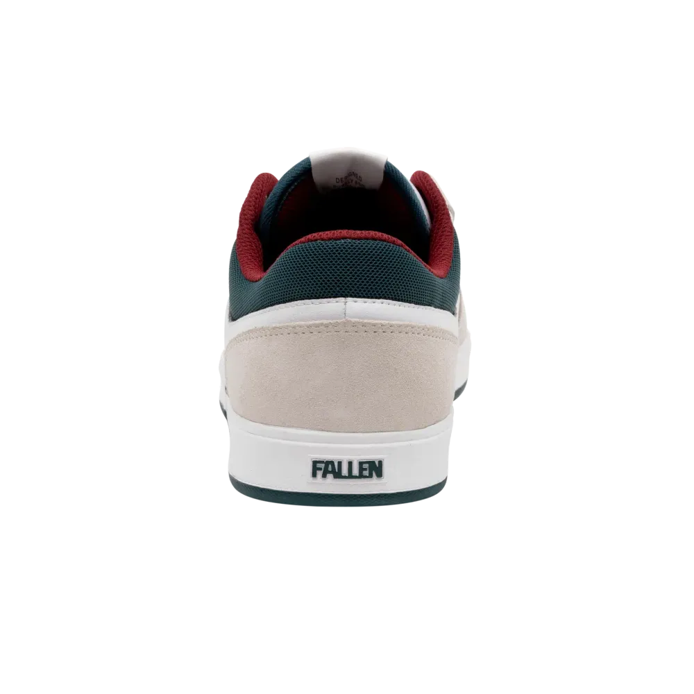 Кеды Fallen PATRIOT - WHITE/TEAL/BURGUNDY