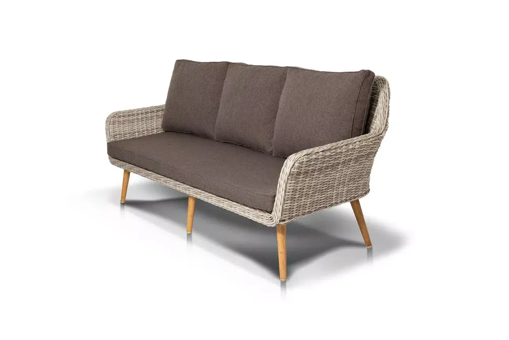 "Прованс" лаунж-зона плетеная из искусственного ротанга, цвет бежевый