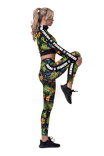 Леггинсы HIGH-WAIST PERFORMANCE LEGGINGS 567 JUNGLE GREEN