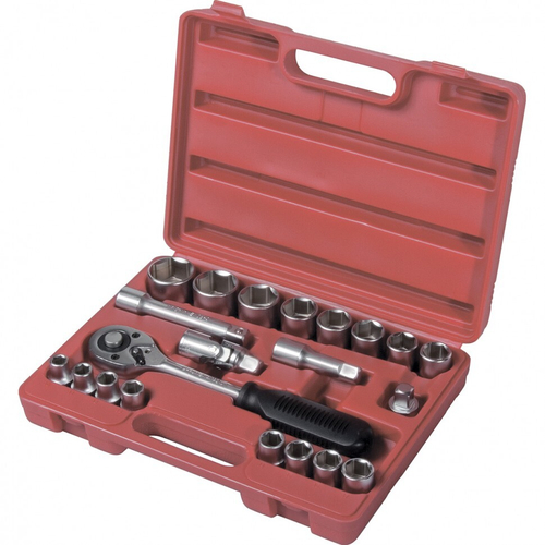 13521 Набор слесарно-монтажный с квадратом 1/2",21пред./Matr