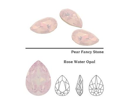 A4320 Pear Drop Aurora - Rose Water Opal