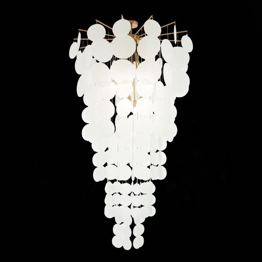 SL1231.303.12 Люстра подвесная ST-Luce Латунь/Белый E14 12*60W