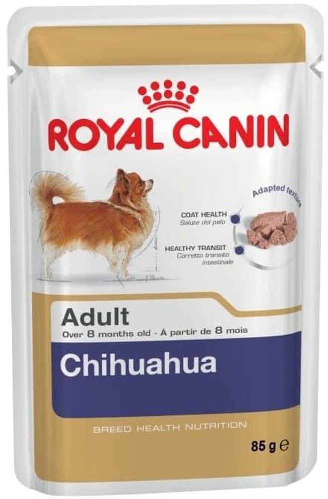 *Royal canin 85г пауч для собак породы Чихуахуа паштет (Уценка)