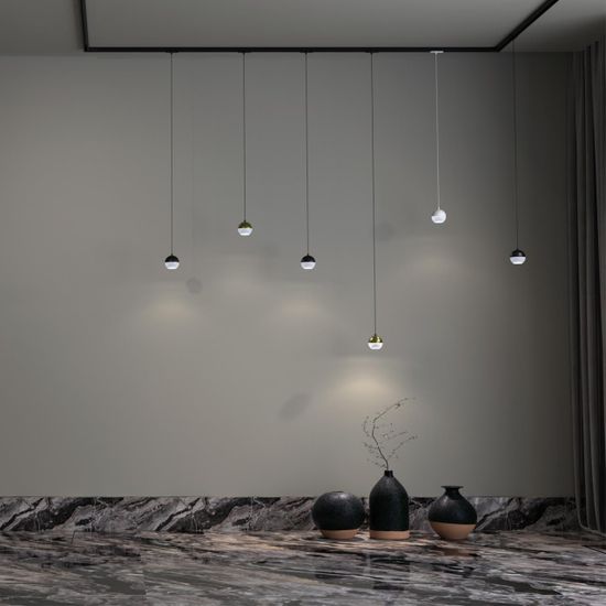 370821 PORT NT22 126 белый Светильник трековый однофазный трехжильный, провод 1м IP20 GU10 9W 220V GARN