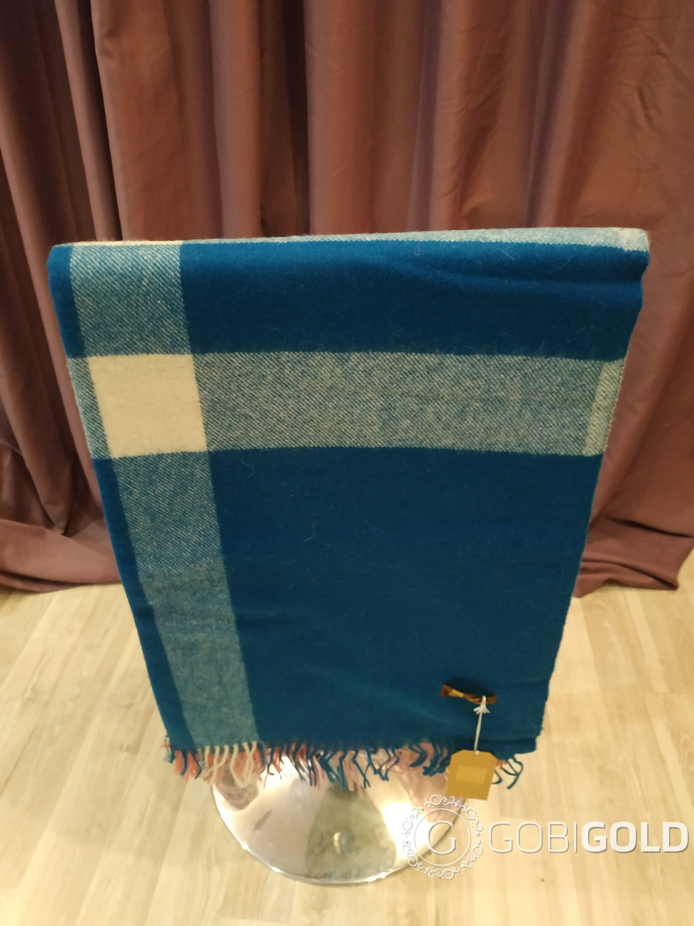 Плед из 100% овечьей шерсти 150x200 см. (MONGOLTEXTILE) - MT138