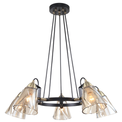 Люстра Rivoli Cathy 5106-305 5 х Е14 40 Вт лофт - кантри